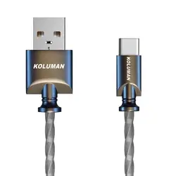 کابل انتقال دیتا و شارژ Type-C کلومن مدل Kd-21
