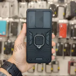 قاب ضد ضربه شیائومی Note 9s/Note 9 Pro محافظ لنز دار کشویی طرح بتمن