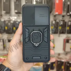 قاب ضد ضربه شیائومی Redmi 10 محافظ لنز دار کشویی طرح بتمن