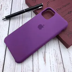 قاب سیلیکونی اورجینال اپل Iphone 11 Pro رنگ بنفش