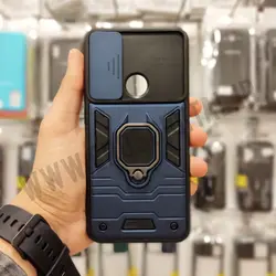 قاب ضد ضربه شیائومی Note 8 محافظ لنز دار کشویی طرح بتمن