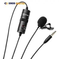 میکروفون یقه ای بویا مدل BOYA BY-M1 (های کپی کیفیت A)