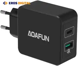 شارژر سوپرفست 33 وات AOAFUN مدل S5030