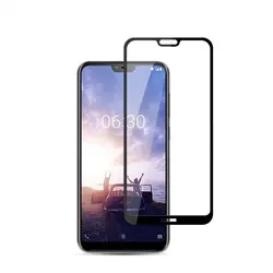 گلس نانو برای نوکیا +Nokia 6.1 فول کاور و تمام چسب