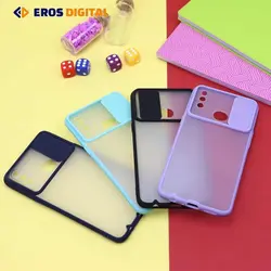 قاب سامسونگ Galaxy A10s مدل محافظ لنز دار پشت مات