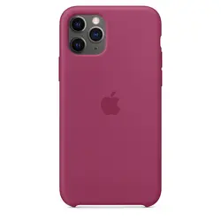 قاب سیلیکونی اورجینال اپل Iphone 11 رنگ اناری