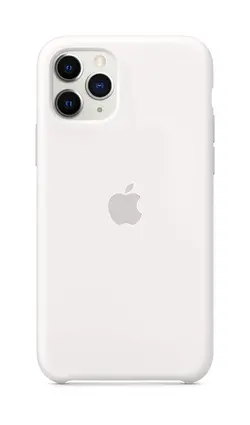 قاب سیلیکونی اورجینال اپل Iphone 11 Pro رنگ سفید