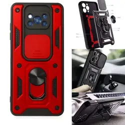 قاب ضد ضربه شیائومی POCO X3 / X3 PRO محافظ لنز دار کشویی