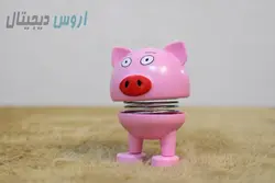 عروسک فنری طرح خوک مدل P-01