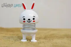 عروسک فنری طرح خرگوش مدل R-01