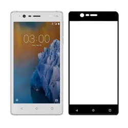 گلس نانو برای نوکیا Nokia 3 فول کاور و تمام چسب