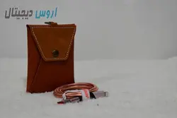 کابل لایتنینگ سوپر فست Dekkin با کیف چرمی رنگ رزگلد