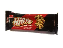 بیسکوییت دو رنگ مغزدار فندقی های بای مقدار 145 گرم