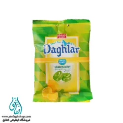 آبنبات گیاهی بدون شکر داغلار با طعم لیمو - نعناع