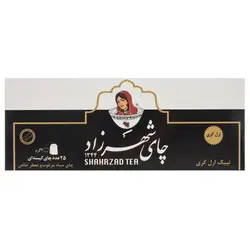 چای ارل گری کیسه ای شهرزاد بسته 25 عددی