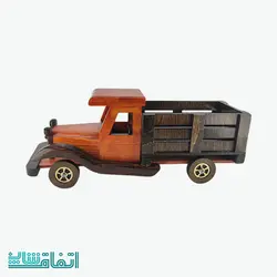 ماشین کلاسیک چوبی طرح کامیون سایز بزرگ