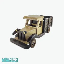ماشین کلاسیک چوبی طرح کامیون سایز بزرگ