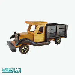 ماشین کلاسیک چوبی طرح کامیون سایز بزرگ