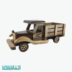 ماشین کلاسیک چوبی طرح کامیون سایز بزرگ