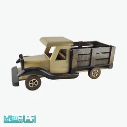 ماشین کلاسیک چوبی طرح کامیون سایز بزرگ