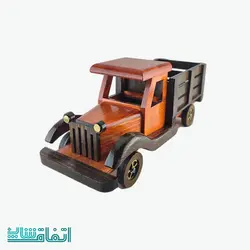 ماشین کلاسیک چوبی طرح کامیون سایز بزرگ