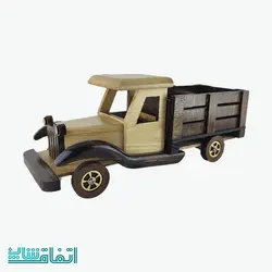 ماشین کلاسیک چوبی طرح کامیون سایز بزرگ
