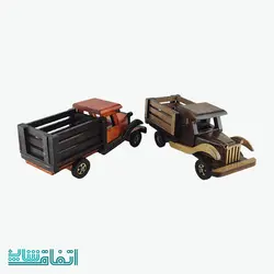 ماشین کلاسیک چوبی طرح کامیون سایز بزرگ