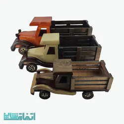 ماشین کلاسیک چوبی طرح کامیون سایز بزرگ