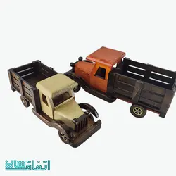 ماشین کلاسیک چوبی طرح کامیون سایز بزرگ
