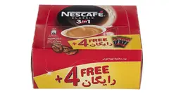 قهوه فوری مخلوط 1 × 3 نسکافه بسته 4+20 عددی