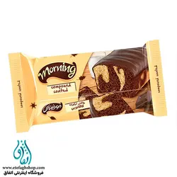 کیک روغنی دو رنگ وانیلی کاکائویی