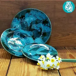 بشقاب پلوخوری سفالی