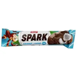 بسته 30 عددی شیرینی اسپارک نارگیل کاکائویی با روکش شکلات 36 گرمی