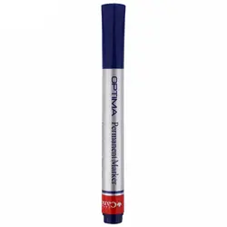 ماژیک پرمننت آبی کنکو مدل اپتیما با نوک تخت بسته 12 عددی