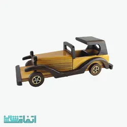 ماشین کلاسیک سواری چوبی طرح نیمه مسقف سایز بزرگ