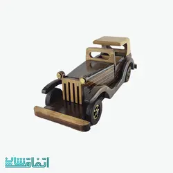 ماشین کلاسیک سواری چوبی طرح نیمه مسقف سایز بزرگ