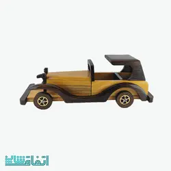 ماشین کلاسیک سواری چوبی طرح نیمه مسقف سایز بزرگ
