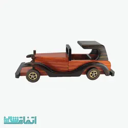 ماشین کلاسیک سواری چوبی طرح نیمه مسقف سایز بزرگ