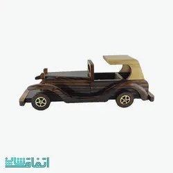 ماشین کلاسیک سواری چوبی طرح نیمه مسقف سایز بزرگ