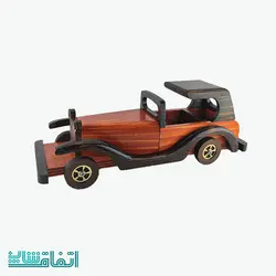 ماشین کلاسیک سواری چوبی طرح نیمه مسقف سایز بزرگ
