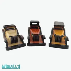 ماشین کلاسیک سواری چوبی طرح نیمه مسقف سایز بزرگ