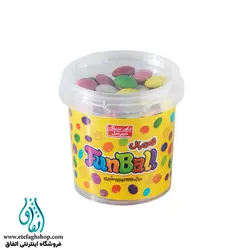 دراژه فان بال شکلاتی با روکش رنگی