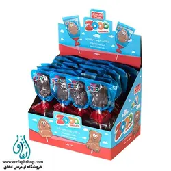 شکلات چوبی عروسکی زووو بسته 24 عددی