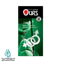 کاندوم تاخیری اورز مدل Delay Plus بسته 12 عددی