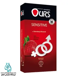 کاندوم ساده اورز مدل Sensitive بسته 12 عددی