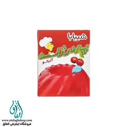 پودر ژله آلبالو شیبابا مقدار 100 گرم