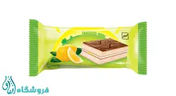 بسته 72عددی کیک لایه ای کرم دار طعم لیمو 30 گرم