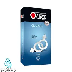 کاندوم کلاسیک اورز مدل Classic بسته 12 عددی