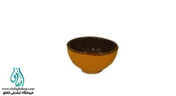 کاسه ماست خوری سفالی نارنجی