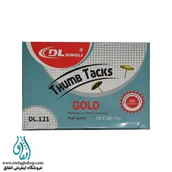 پونز طلایی دینگلی کد DL-121 بسته 10 عددی